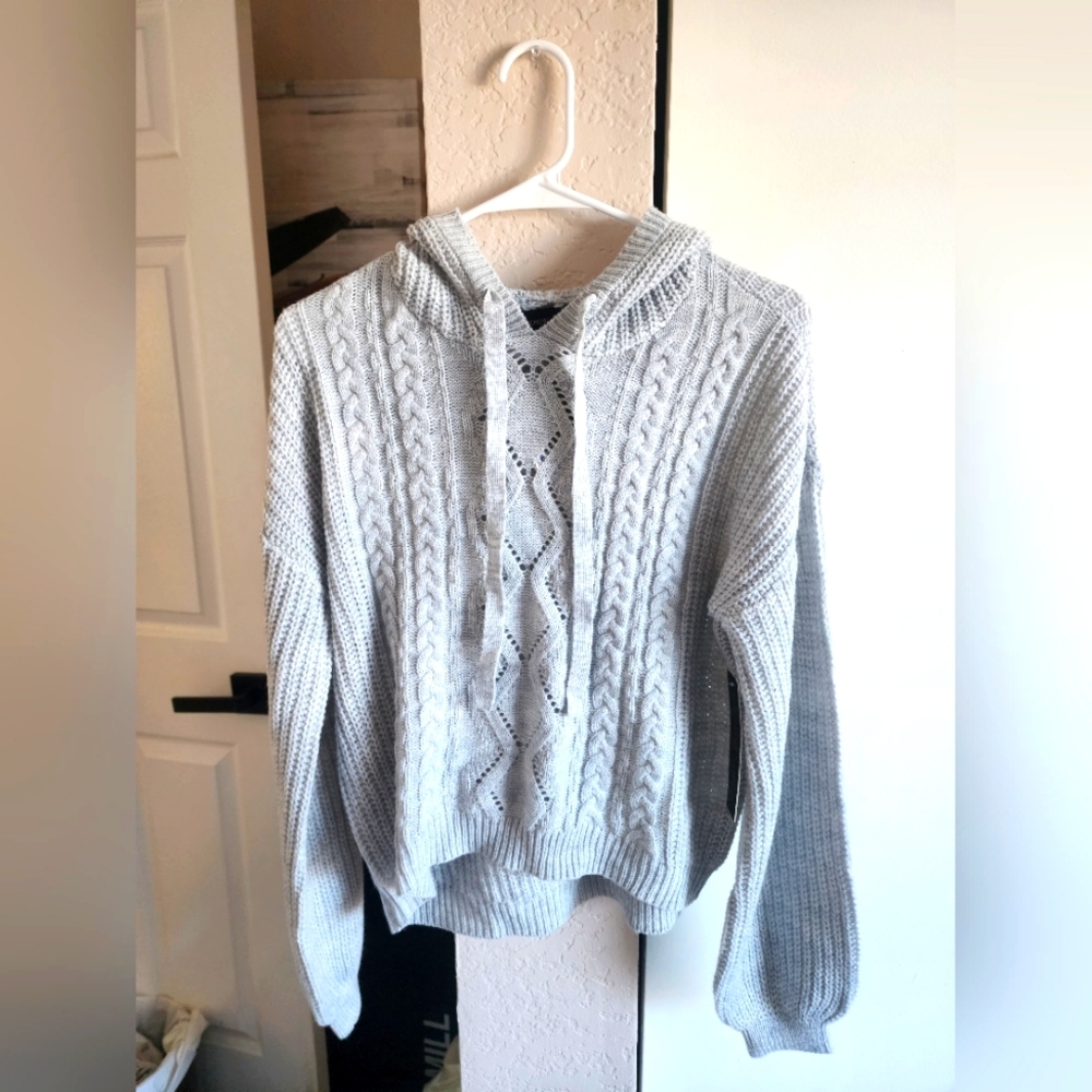 Sweater with hood